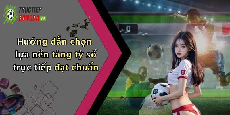 Hướng dẫn chọn lựa nền tảng tỷ số trực tiếp đạt chuẩn