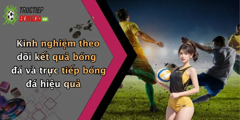 Kinh nghiệm theo dõi kết quả bóng đá và trực tiếp bóng đá hiệu quả