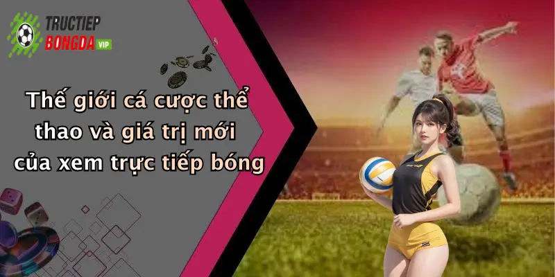 Thế giới cá cược thể thao và giá trị mới của xem trực tiếp bóng