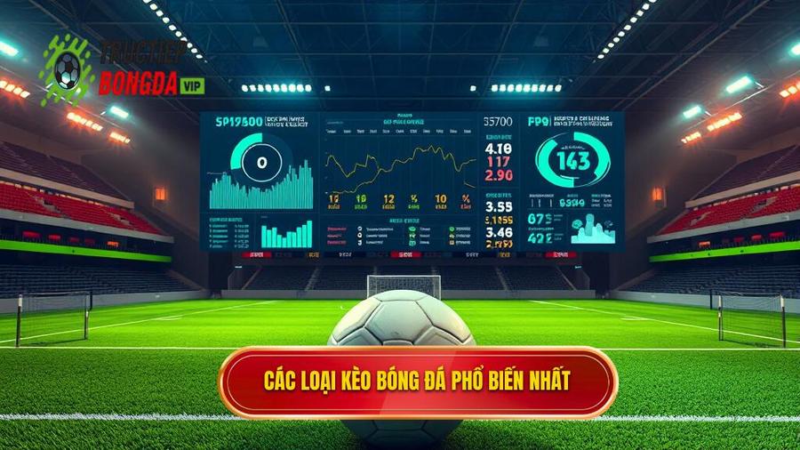 Các loại kèo bóng đá phổ biến nhất hiện nay