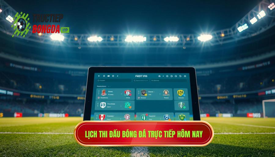 Cập nhật lịch thi đấu và link xem bóng đá live miễn phí hôm nay