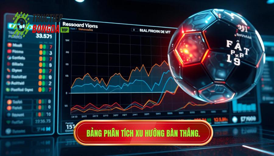 Bảng phân tích xu hướng bàn thắng trong các trận cầu lớn